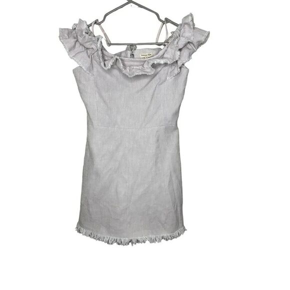 Rebecca Taylor Slub Suit Dress Orchid Size 6 - Picture 3 of 6